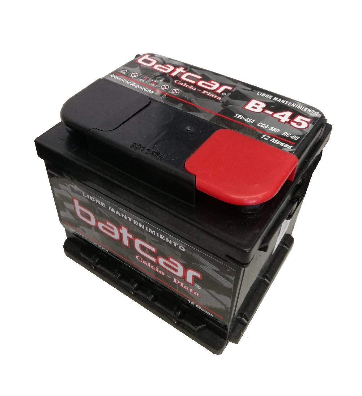Bateria Batcar 12x45